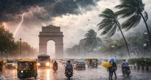 Weather Alert: आज 23 राज्यों में भारी बारिश और आंधी का अलर्ट, 75 किमी प्रति घंटे की रफ्तार से चल सकती हैं हवाएं