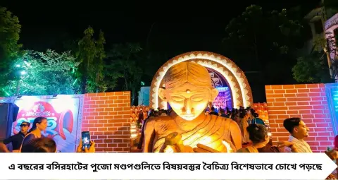 Durga Puja 2026: দেশপ্রেম থেকে নেপালের ভয়াবহ দুর্ঘটনা, থিমের বৈচিত্র্যে জমজমাট বসিরহাটের পুজো! কোন মণ্ডপে কী চমক?
