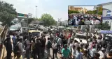पटना में लाइब्रेरियन भर्ती के सर्टिफिकेट के लिए छात्रों का हंगामा, मीठापुर में आधे घंटे तक सड़क जाम