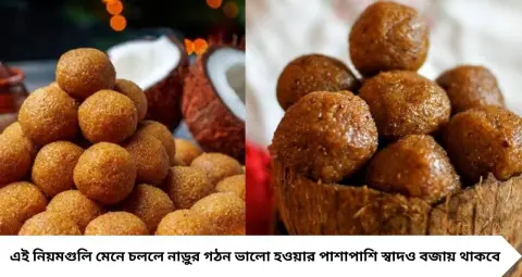 Narkel Naru Recipe: নারকেলের নাড়ু শক্ত হয়ে যাচ্ছে? গ্যাস বন্ধ করার সঠিক সময় জানলেই হবে নরম, মোলায়েম! রইল পাক চেনার সহজ কৌশল
