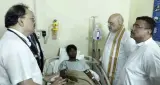 latest news subkuz - कोलकाता दुर्गा पूजा पंडाल भगदड़: अमित शाह ने घायलों से की मुलाकात, सात गिरफ्तार
