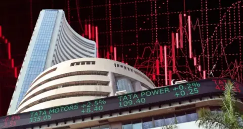 Share Market Today: सेंसेक्स 300 अंक से ज्यादा टूटा, निफ्टी 23,100 के नीचे
