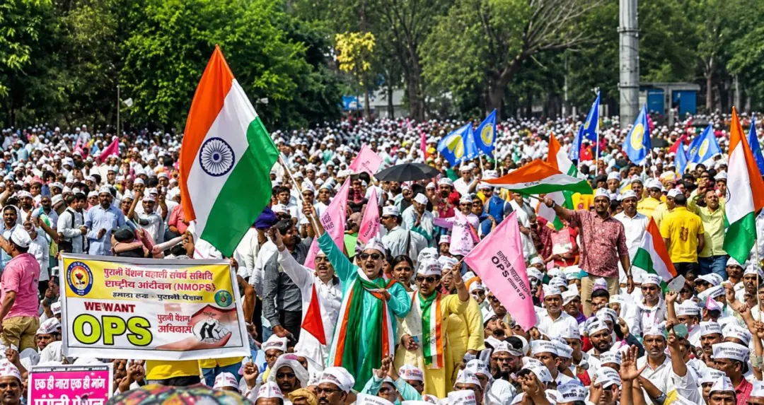  गुरुग्राम में पुरानी पेंशन बहाली के लिए कर्मचारियों का संकल्प मार्च, 7 फरवरी को कुरुक्षेत्र में आंदोलन
