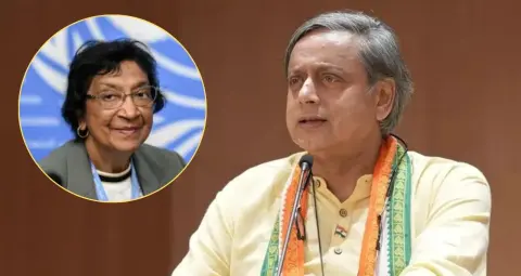 Shashi Tharoor on Navi Pillay: नवी पिल्लई को बधाई नहीं देने पर शशि थरूर ने सरकार को घेरा, फैसले पर उठाए सवाल
