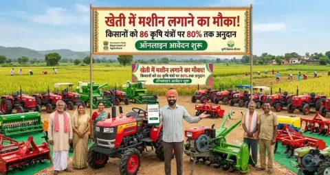 पलामू के किसानों को कृषि यंत्रों पर 80% तक सब्सिडी, 25 अक्टूबर तक करें आवेदन