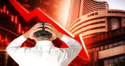 Stock Market: शेयर बाजार में बड़ी गिरावट, सेंसेक्स 876 अंक टूटा; एक्सिस बैंक और अल्ट्राटेक सीमेंट में बिकवाली