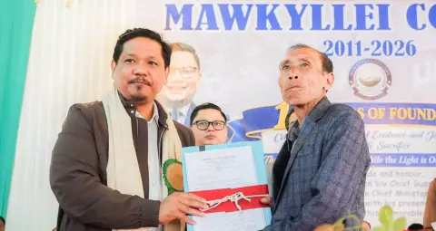 मेघालय के मावकिलेई कॉलेज को CM कॉनराड संगमा की ₹30 लाख की सहायता, ग्रामीण छात्रों को मिलेगा फायदा