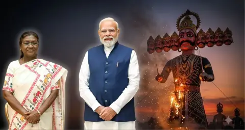 Vijayadashami 2026: राष्ट्रपति द्रौपदी मुर्मू और पीएम मोदी ने दी शुभकामनाएं, विकसित भारत के निर्माण का किया आह्वान