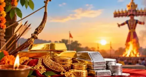 Gold Silver Price Today: दशहरे पर सोने-चांदी की कीमतों में रिकवरी, खरीदारी से पहले जानें ताजा रेट