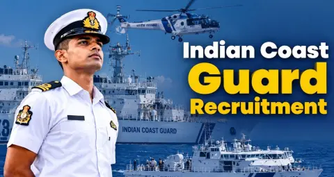 Indian Coast Guard Recruitment 2026: नाविक, यांत्रिक और हाइजीनिस्ट पदों के लिए आवेदन की अंतिम तारीख कल