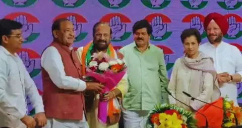 जुबिन नौटियाल के पिता रामशरण नौटियाल ने छोड़ी भाजपा, 12 साल बाद कांग्रेस में की वापसी