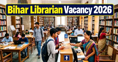 Bihar Librarian Vacancy 2026: पात्रता परीक्षा के आवेदन की आखिरी तारीख आज, 21 अक्टूबर तक भरें फॉर्म