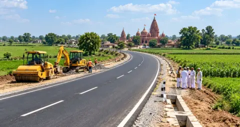 संभल में 300 करोड़ से बनेगा 24 कोसीय वंशगोपाल परिक्रमा मार्ग, 95% किसानों ने जमीन का किया बैनामा
