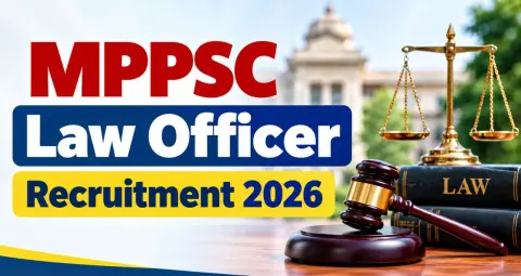 latest news subkuz - MPPSC Law Officer Recruitment 2026: विधि अधिकारी भर्ती के लिए आवेदन शुरू, ₹1.77 लाख तक मिलेगी सैलरी