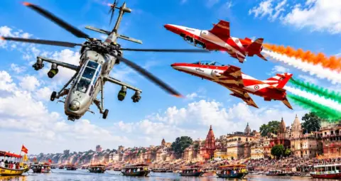 Varanasi Air Show 2026: नमो घाट पर राफेल, तेजस और सुखोई दिखाएंगे हवाई करतब, सुरक्षा के कड़े इंतजाम