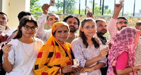 latest news subkuz - राजस्थान पंचायत चुनाव: सुबह 10 बजे तक 14.78% मतदान, बीकानेर में महिला बेहोश