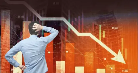 Share Market Crash: लगातार तीसरे दिन गिरावट के साथ बंद हुआ शेयर बाजार, सेंसेक्स 460 अंक टूटा