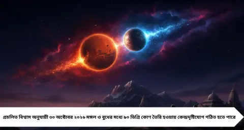 Mangal Budh Kendra Drishti Rajyog: ৩০ অক্টোবর মঙ্গল-বুধের বিশেষ যোগ! ৪ রাশির জীবনে আসতে পারে অর্থলাভ, চাকরিতে উন্নতি ও সামাজিক প্রতিপত্তি
