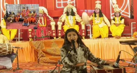 चुनार में श्रीराम का राज्याभिषेक देख भावुक हुए श्रद्धालु, भजनों और जयकारों से गूंजा पंडाल