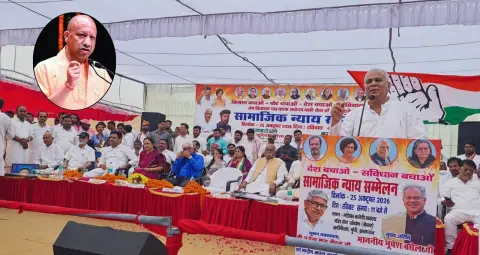 'योगी सरकार का जाना तय', प्रयागराज में कांग्रेस अध्यक्ष आराधना मिश्रा मोना ने बेरोजगारी और कानून व्यवस्था पर घेरा