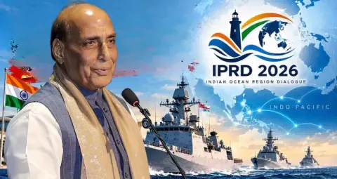 IPRD 2026: दिल्ली में 3 नवंबर से भारतीय नौसेना की बड़ी बैठक, 18 देशों के विशेषज्ञ आएंगे, राजनाथ सिंह भी होंगे शामिल