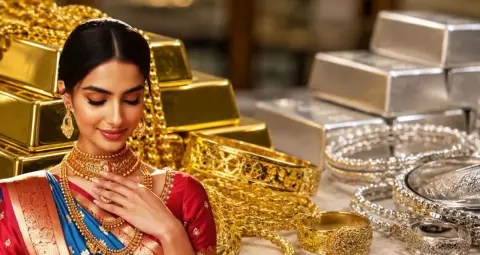 Gold Silver Price Today: सोना-चांदी फिर हुए सस्ते, MCX पर गिरे दाम, जानें आज 24 कैरेट गोल्ड का भाव