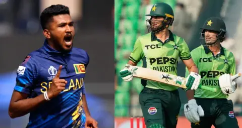PAK vs SL: श्रीलंका के सामने बिखरी पाकिस्तान की बल्लेबाजी, दिलशान मदुशंका ने पांच विकेट लेकर मचाई तबाही
