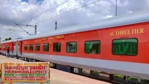 Vikramshila Express Timetable Revised From October 28 2026