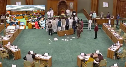 उत्तराखंड विधानसभा सत्र में भारी हंगामे के बीच अनुपूरक बजट और 10 विधेयक पारित, सदन अनिश्चितकाल के लिए स्थगित
