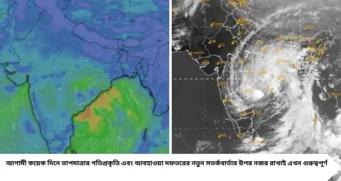 Cyclone Arnab Weather Update: বাংলায় অর্ণবের প্রভাব কতটা? বাড়ল তাপমাত্রা, আগামীকাল কোন কোন জেলায় বৃষ্টি, কবে পড়বে জাঁকিয়ে শীত?
