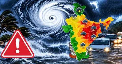 Cyclone Arnab: यूपी-बिहार समेत छह राज्यों में भारी बारिश का खतरा, पंजाब-हरियाणा में आंधी का अलर्ट