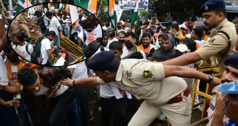 पटना में दरोगा अभ्यर्थियों का प्रदर्शन, सीएम आवास तक मार्च की तैयारी, सड़कों पर पुलिस तैनात
