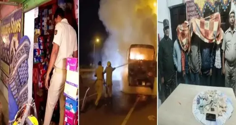 चक्रवात अर्नब के बीच ओडिशा में छह बड़ी घटनाएं, अंगुल में सेक्स रैकेट का खुलासा, ढेंकानाल में सड़क हादसा
