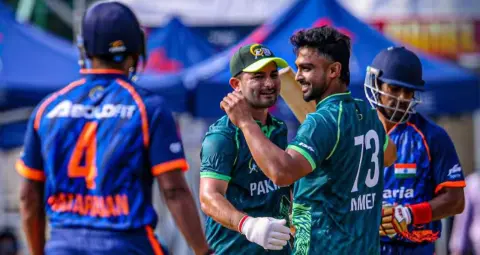 IND vs PAK: पाकिस्तान ने सिर्फ 3.5 ओवर में भारत को हराया, कप्तान अफरीदी ने लगाए पांच छक्के