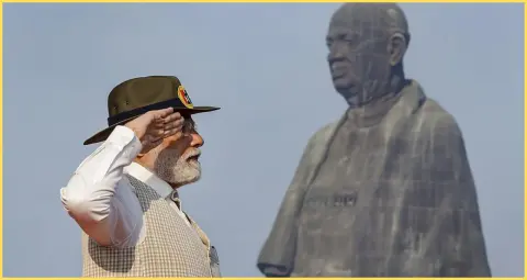सरदार पटेल जयंती 2026: पीएम मोदी ने किया नमन, राष्ट्रपति ने भी दी श्रद्धांजलि
