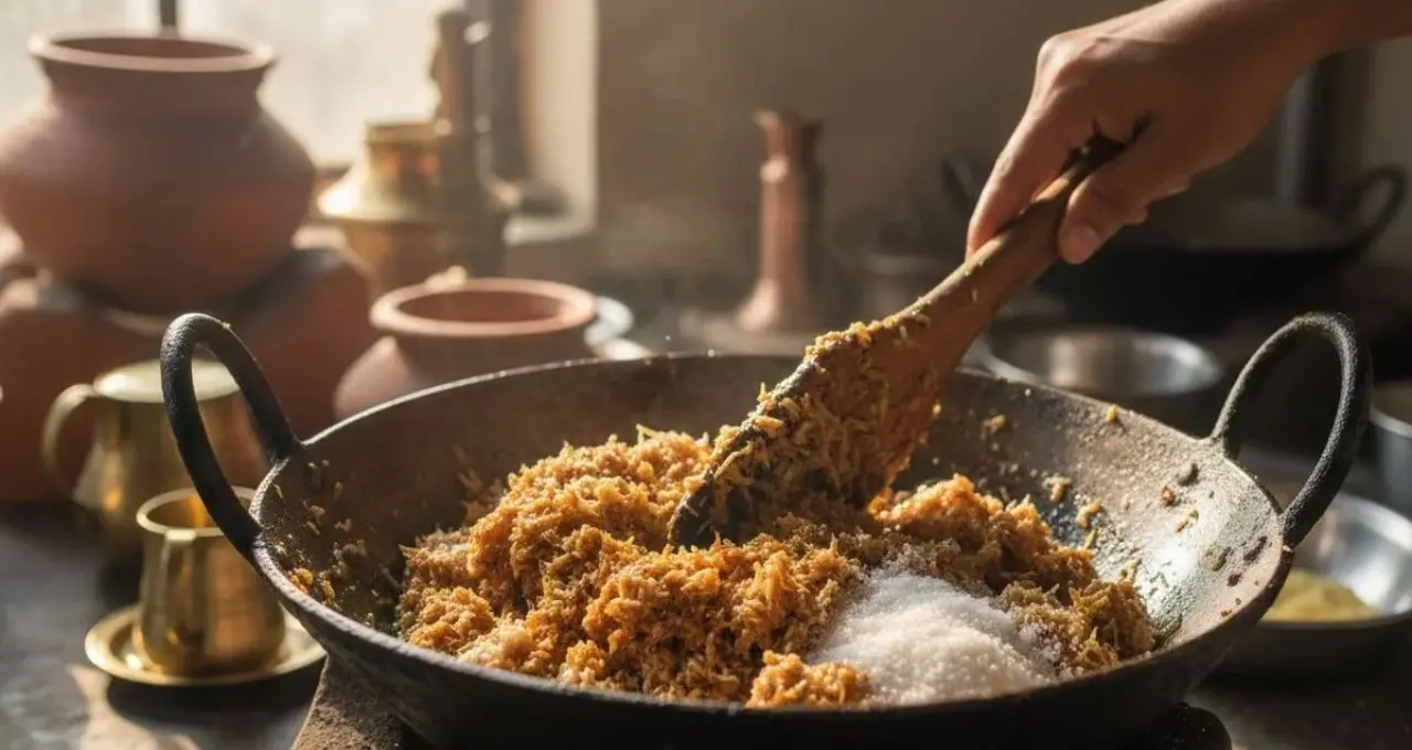 Narkel Naru Recipe: নারকেলের নাড়ু শক্ত হয়ে যাচ্ছে? গ্যাস বন্ধ করার সঠিক সময় জানলেই হবে নরম, মোলায়েম! রইল পাক চেনার সহজ কৌশল
