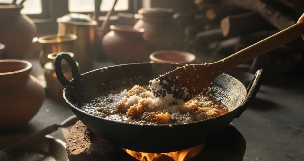 Narkel Naru Recipe: নারকেলের নাড়ু শক্ত হয়ে যাচ্ছে? গ্যাস বন্ধ করার সঠিক সময় জানলেই হবে নরম, মোলায়েম! রইল পাক চেনার সহজ কৌশল
