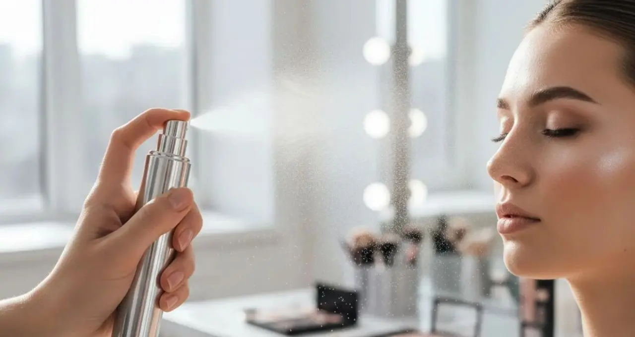 Long Lasting Make Up: পুজোর ভিড় আর ঘামেও মেকআপ থাকবে অটুট? সাজের আগে বরফ, শেষে সেটিং স্প্রে—জেনে নিন সহজ টিপস