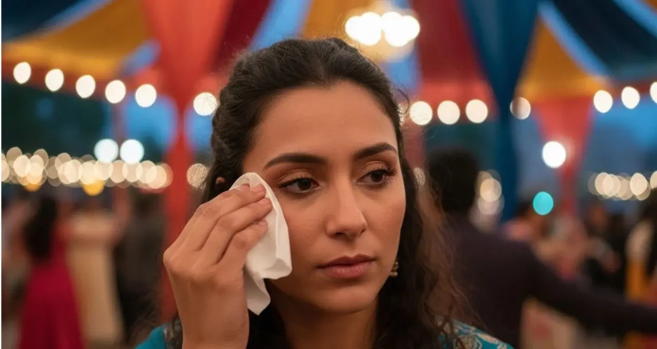 Long Lasting Make Up: পুজোর ভিড় আর ঘামেও মেকআপ থাকবে অটুট? সাজের আগে বরফ, শেষে সেটিং স্প্রে—জেনে নিন সহজ টিপস