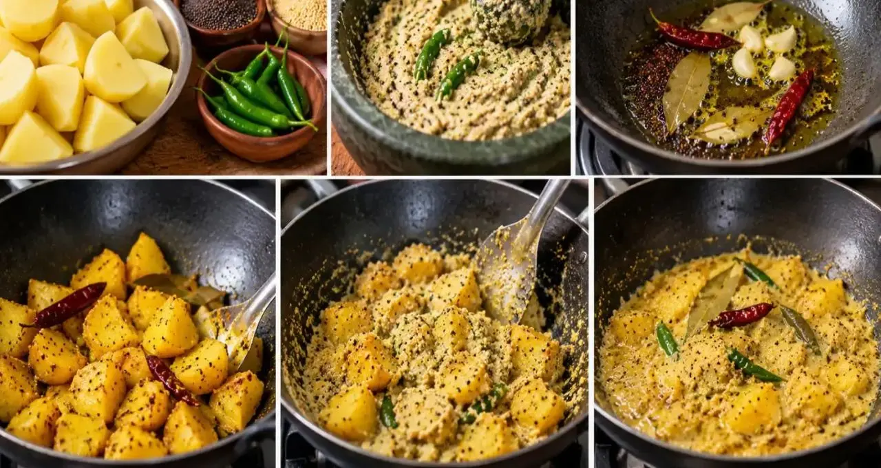 Alu Posto Recipe: তিল-সরষে আর কালোজিরের ফোড়নেই বদলে যাবে আলু পোস্তের স্বাদ! পুজোর ভোজে বানান বর্ধমানের ঘরানায়
