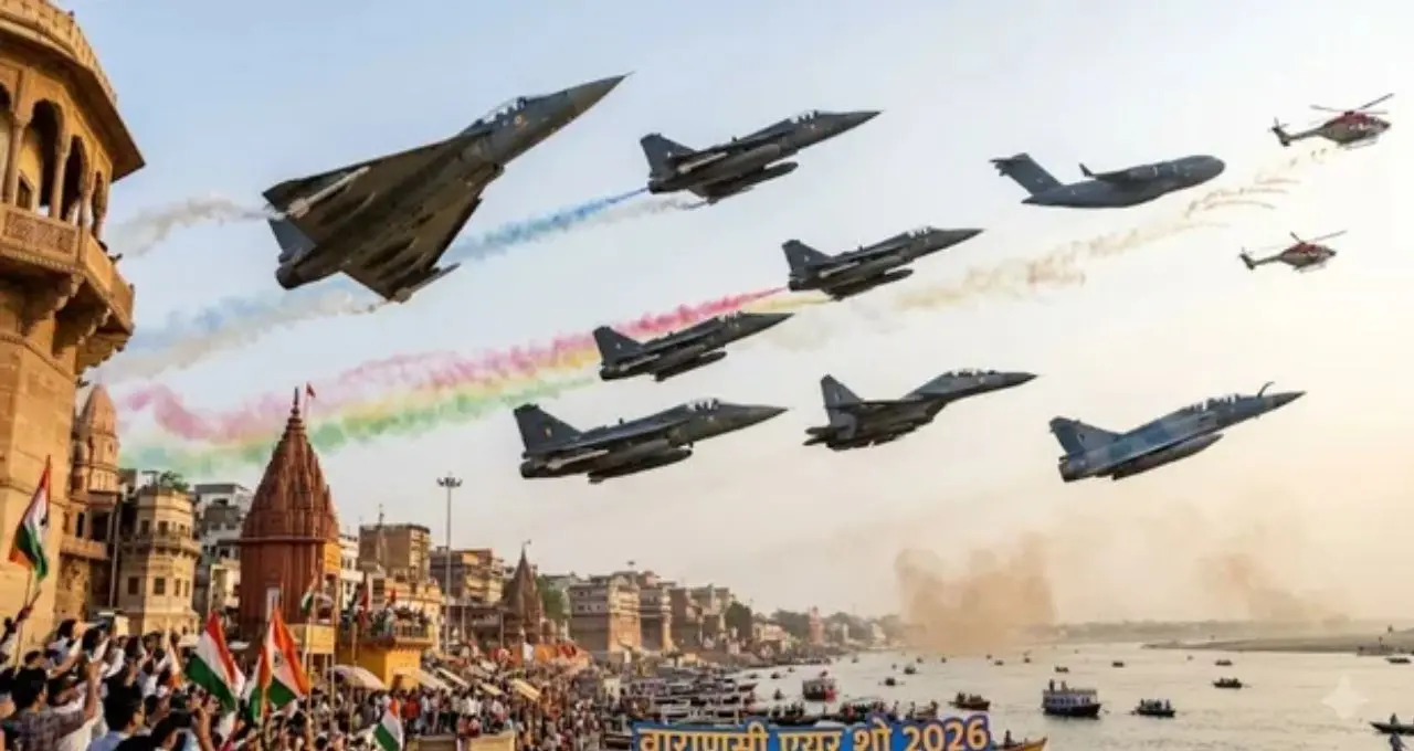 वाराणसी में एयर शो की रिहर्सल आज, गंगा के ऊपर उड़ान भरेंगे सेना के हेलीकॉप्टर