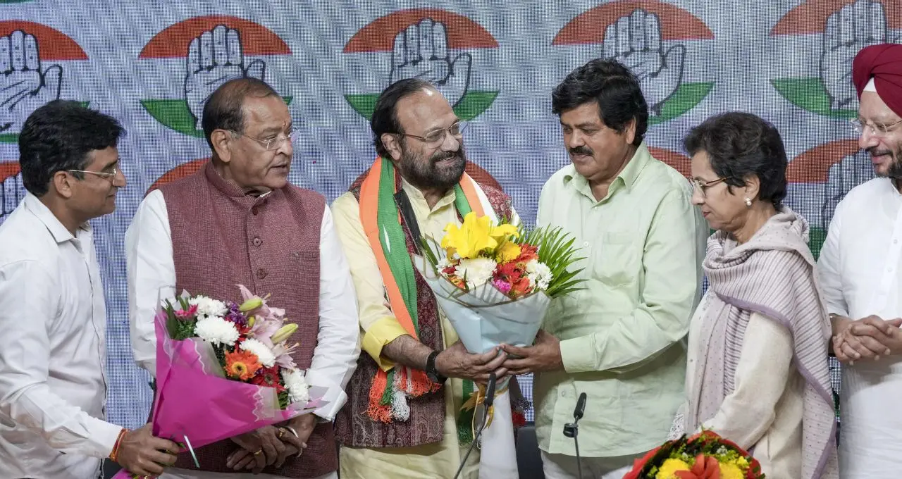 जुबिन नौटियाल के पिता रामशरण नौटियाल ने छोड़ी भाजपा, 12 साल बाद कांग्रेस में की वापसी