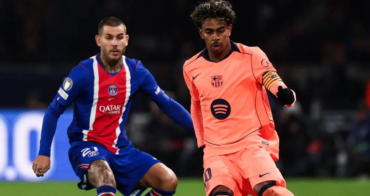 PSG ने बार्सिलोना को 4-2 से हराया, डुए और विटिन्हा के शानदार गोल से पलटा मैच