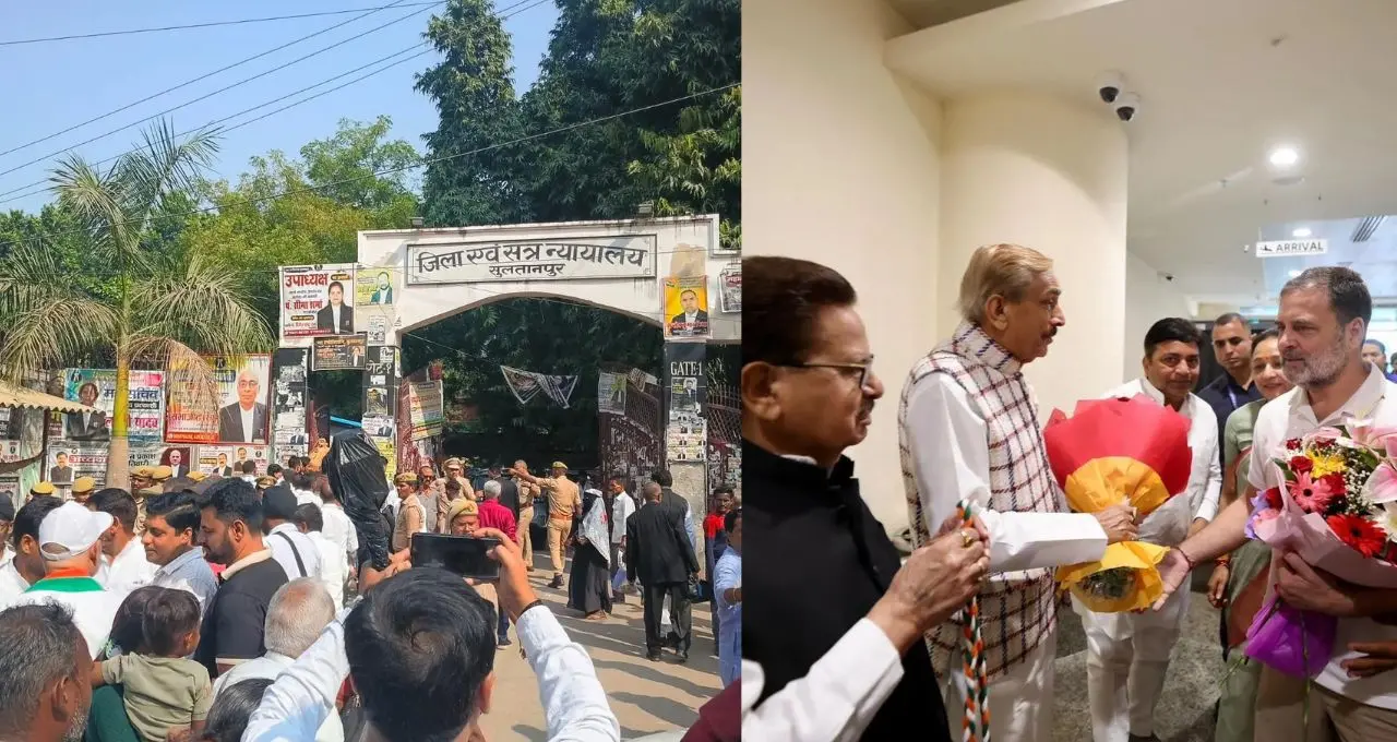 पूर्वांचल एक्सप्रेसवे पर राहुल गांधी के काफिले के पीछे 5 वाहन टकराए, नेता सुरक्षित
