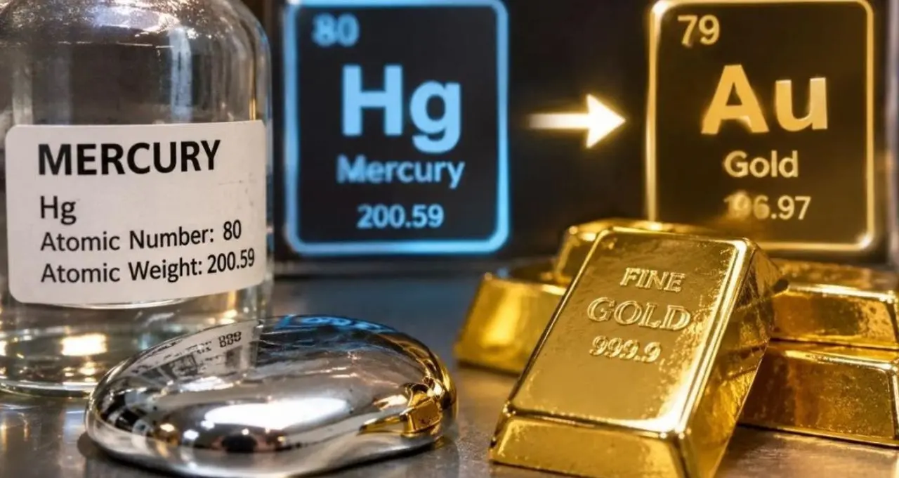Mercury to Gold: अमेरिकी कंपनी ने पारे से सोना बनाने का दावा किया, जानें सच्चाई
