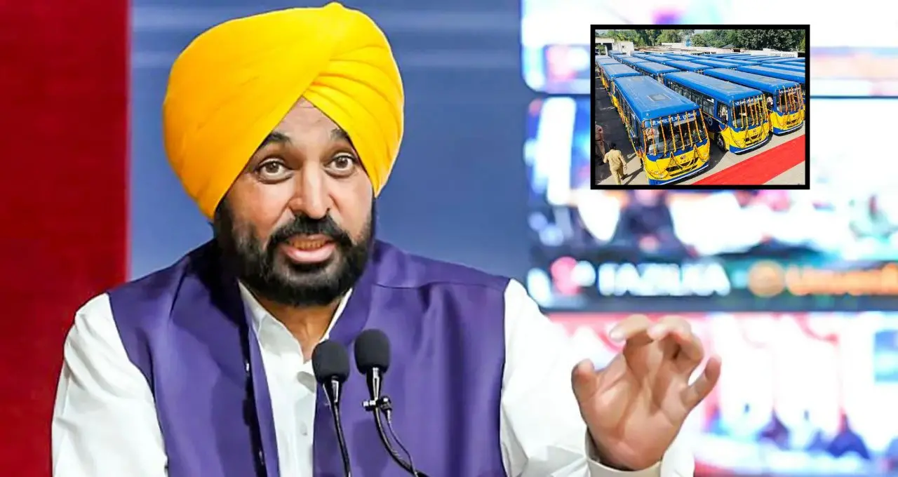 पंजाब के गांवों तक पहुंचेंगी 100 नई मिनी बसें, सीएम भगवंत मान ने दिखाई हरी झंडी, जानें कहां चलेंगी
