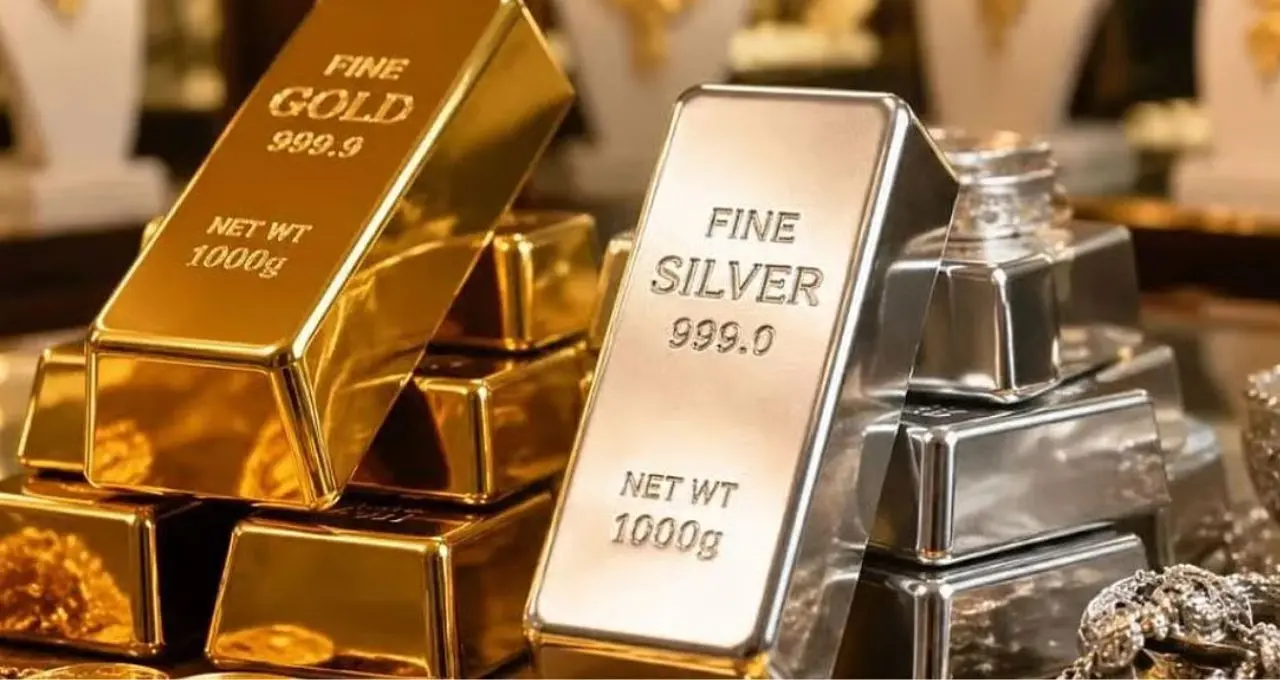 Gold Silver Price Today: धनतेरस से पहले सोना-चांदी के दाम गिरे, जानें आज का भाव