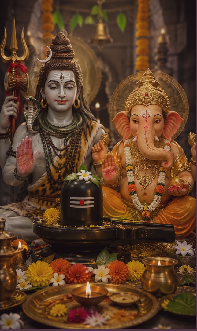 🌿 सावन का पहला बुधवार: भगवान शिव और गणेश पूजा का विशेष महत्व