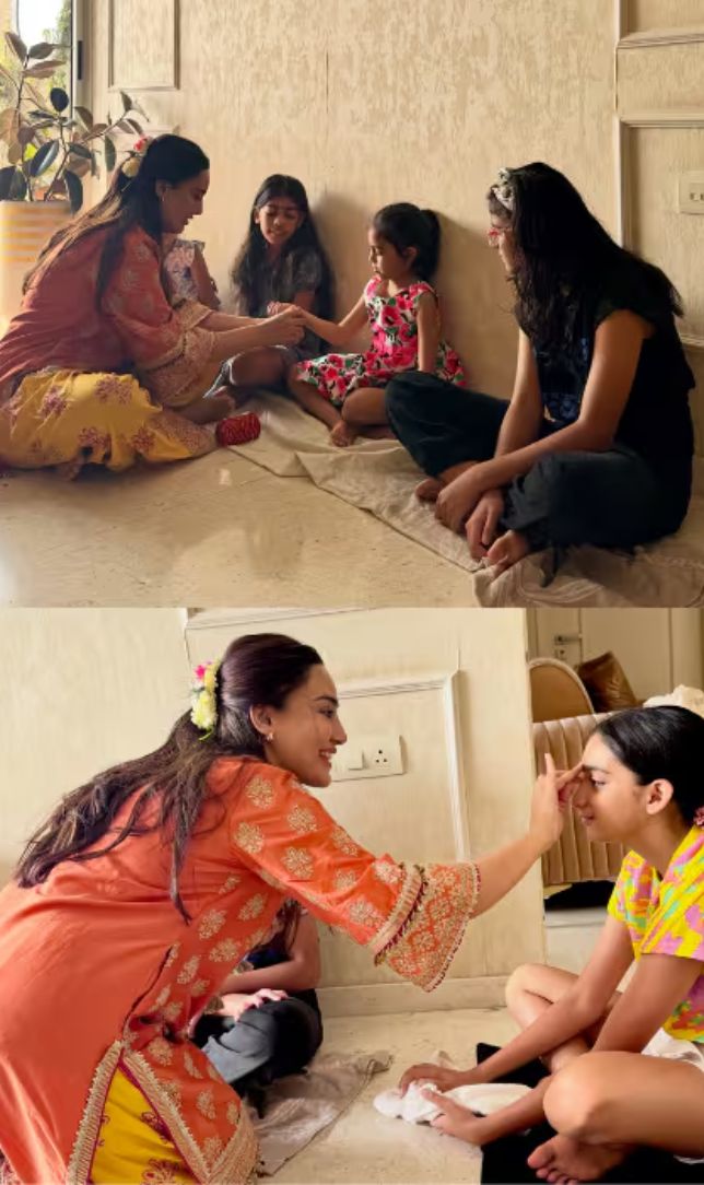 सुरभि ज्योति ने बेटी सेहर संग मनाई दुर्गाष्टमी, मां-बेटी के मैचिंग लुक ने जीता दिल