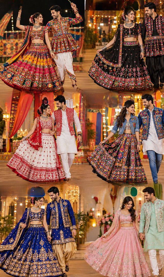 Navratri Special Couple Outfits: गरबा नाइट के लिए 6 स्टाइलिश कपल लुक्स